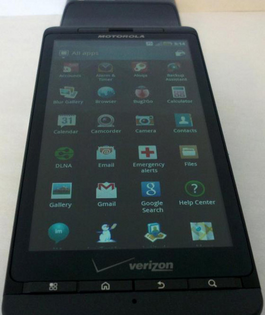 Motorola Droid x2 Leaked Image