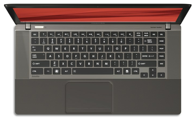 Toshiba Satellite U845W Open